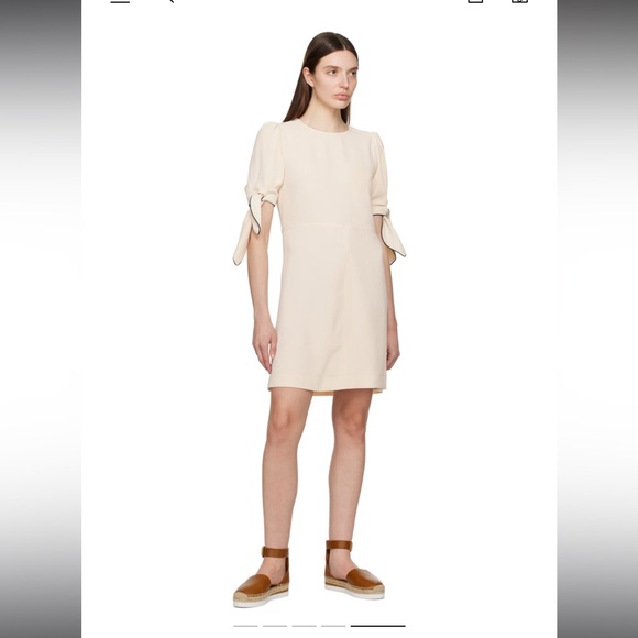 SEE BY CHLOE Tan Glyn Espadrilles Leather Flat Neutral Flats Shoes Gold Buckle 8 - Picture 3 of 16